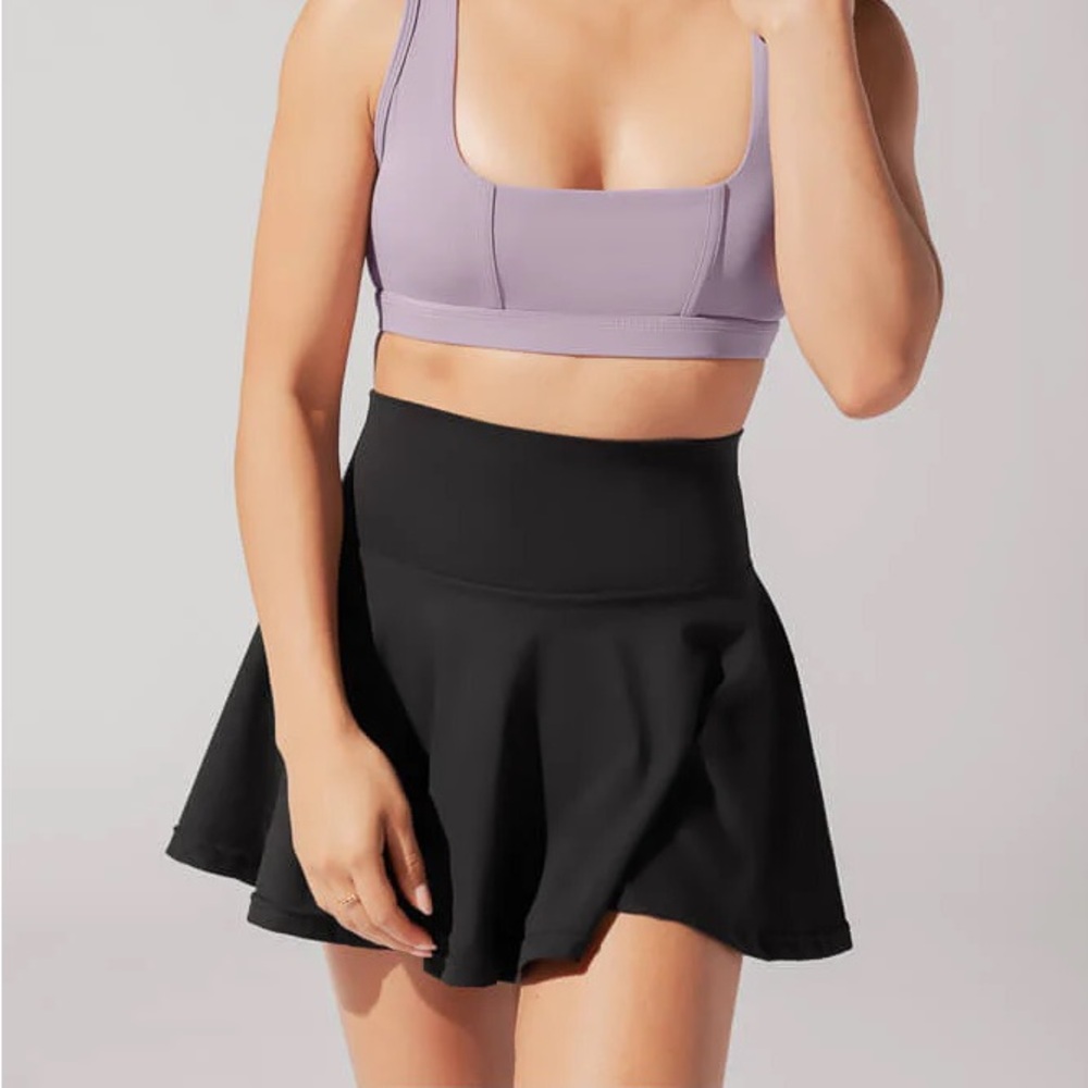 Black Popflex Twirl Skort (M)